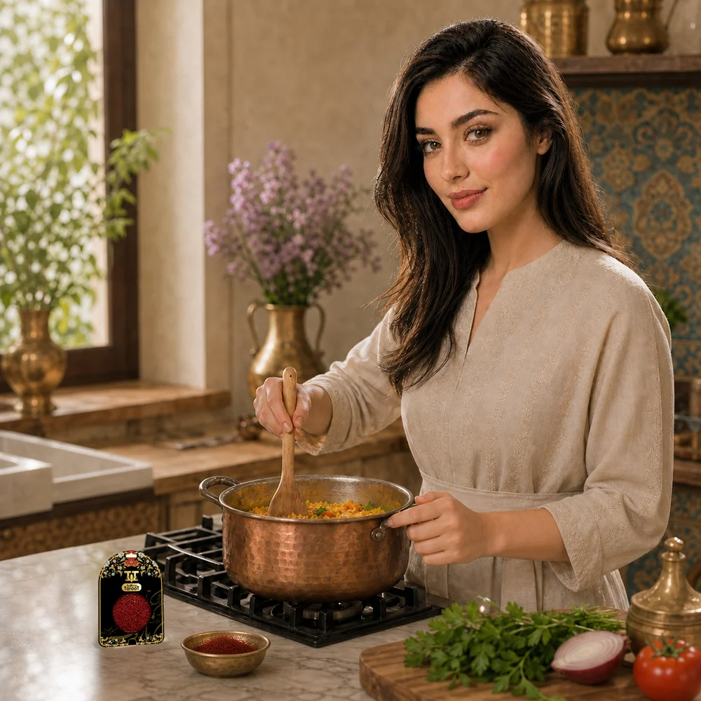 Taroot safroon iranian red gold